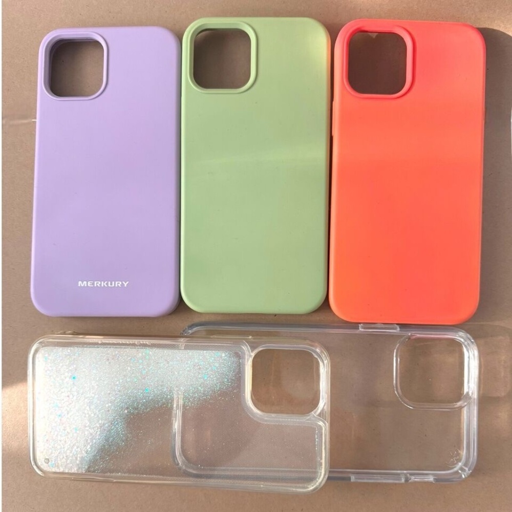 Fits iPhone 12PRO : Collection of 5 Phone Cases